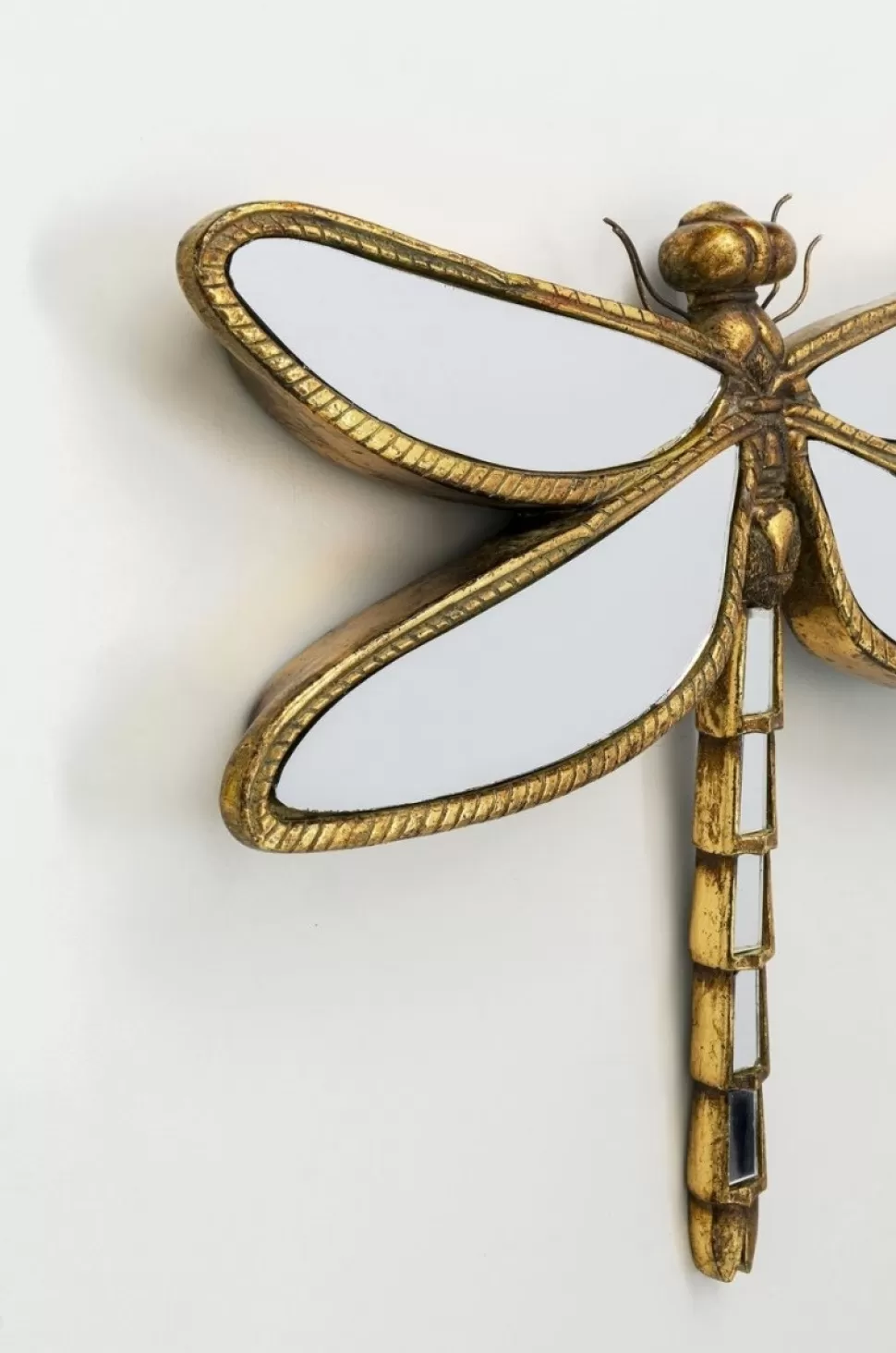 KARE Design Wanddecoratie Dragonfly Spiegel 45cm Sale