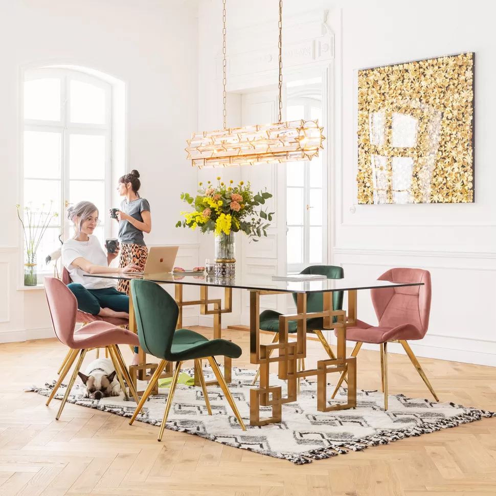 KARE Design Wanddecoratie Gold Flower 120x120cm Sale