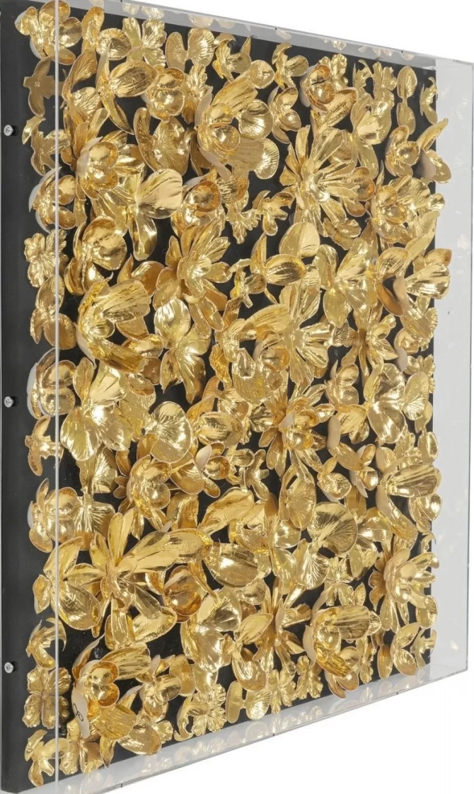 KARE Design Wanddecoratie Gold Flower 60x60cm Store