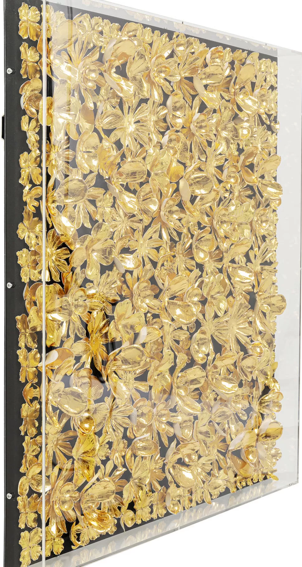KARE Design Wanddecoratie Gold Flower 80x80cm Best Sale