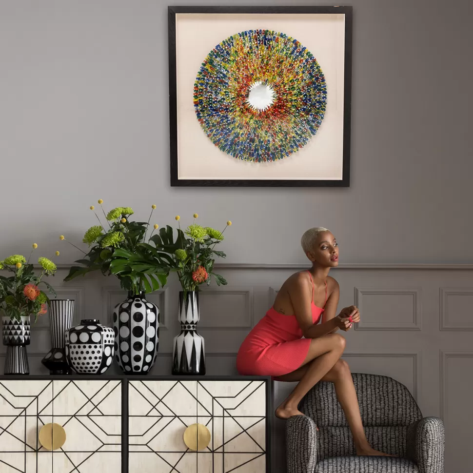 KARE Design Wanddecoratie Kleurexplosie Fashion