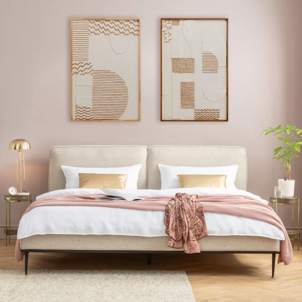 KARE Design Wanddecoratie Sandy Geometric 81x122cm Fashion