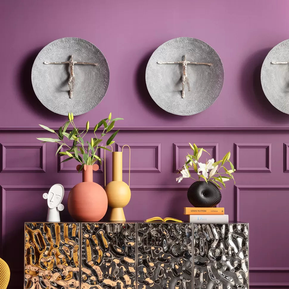 KARE Design Wanddecoratie Umamo Silver 60cm New