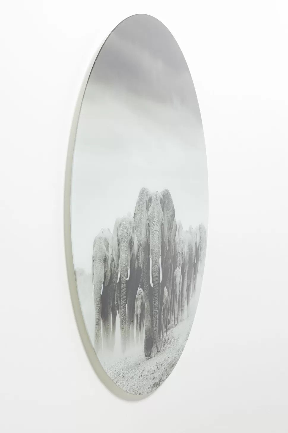 KARE Design Wandfoto Elephant Walk Ø120cm Store