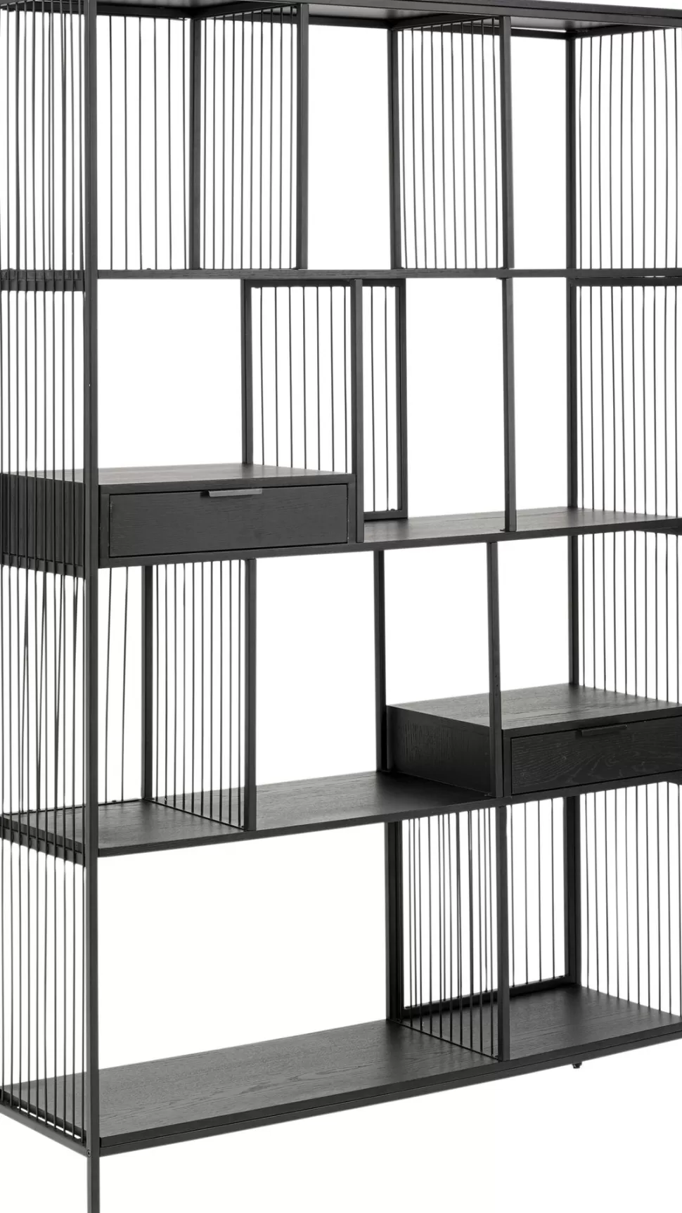 KARE Design Wandkast Bologna Black 125x200cm Fashion