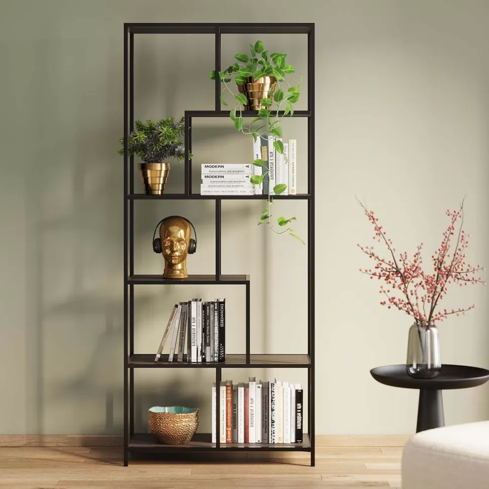 KARE Design Wandkast Loftie Black 77x185cm Hot