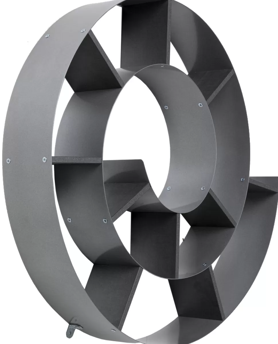 KARE Design Wandkast Snail Zilver Flash Sale