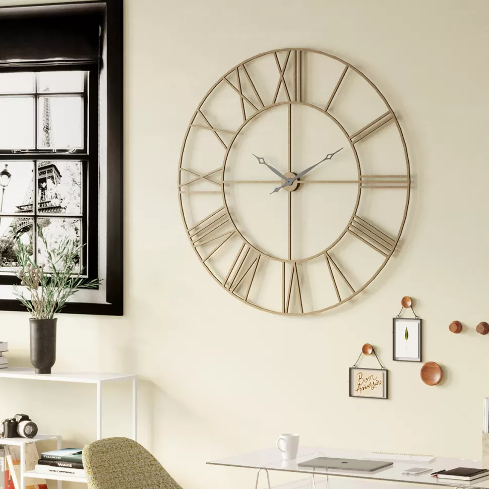 KARE Design Wandklok Factory 120cm Store